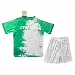 Günstige Fußballtrikots Palmeiras Special Edition Kinder 2024 Weiße Kurzarm